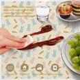 thumbnail image 6 of Easter and Polka Dots Cream Pattern Round Tablecloth 60", Wrinkle-Resistant Wipeable Cover for Kitchen, Dining, Picnic & Patio, 6 of 6