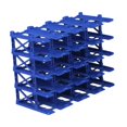 thumbnail image 1 of Bunblic 1/64 Modular Car Display Case for Miniature Projects Sand Table Train Layout blue, 1 of 8