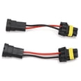 thumbnail image 2 of Headlights Conversion Plug, Plug And Play H11 Male To 9005 Female Fog Lamp Wiring Harness 12V-24V High Temp Resistant  For Car, 2 of 8