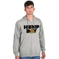 thumbnail image 5 of Pizza Hump Day Office Job Funny Work Zip Up Hoodie Men's Women's Brisco Brands S, 5 of 6