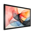 thumbnail image 2 of Designart "Soft Colors Patterns Geometric Harmony I" Abstract Framed Wall Art Decor - Modern Black Abstract Geometric Living Room Framed Canvas Art, 2 of 6
