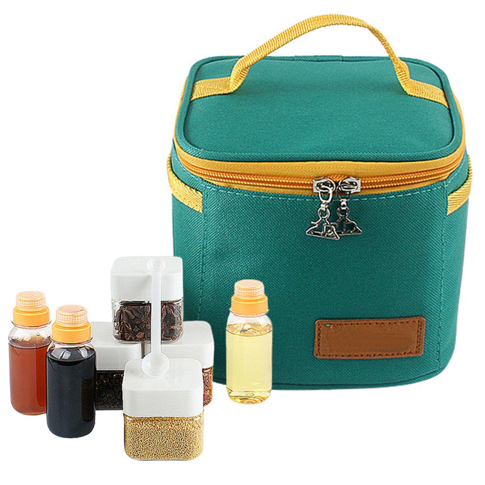 ZUMUSEN Camping Spice Containers, Portable Travel Spice Containers