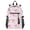 Cartoon Sheep and Heart, variant on 14" Laptop Backpack Waterproof Airline Approved Stylish Casual Daypack for Travel Business College Work, Sea and Tropical Flower