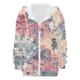 thumbnail image 5 of Bovemsi Sweatshirt for Women Fashion Spring Autumn Casual Long Sleeve Hoodies Sweatshirts Top Zip Up Hoodie, 5 of 7