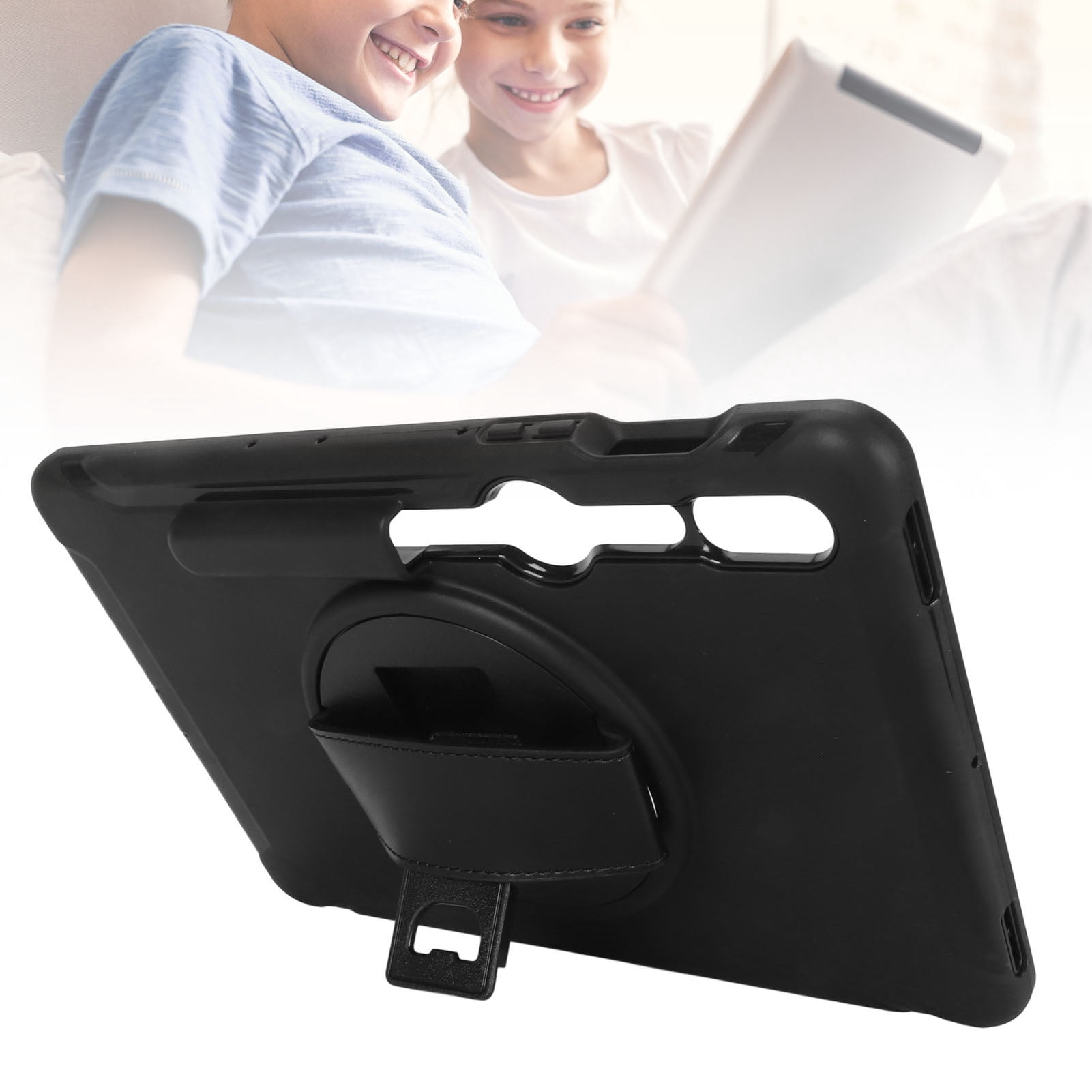 Rugged Tablet Case, Shockproof Tablet Protective Case Drop Protection with Stand for S8 X700 Black