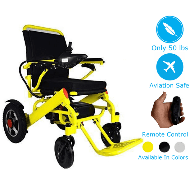 Folding Electric Wheelchair, Medical Mobility Scooter, Lightweight