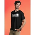 thumbnail image 3 of Old Glory Mens Noob Black Short Sleeve Graphic T Shirt, 3 of 6
