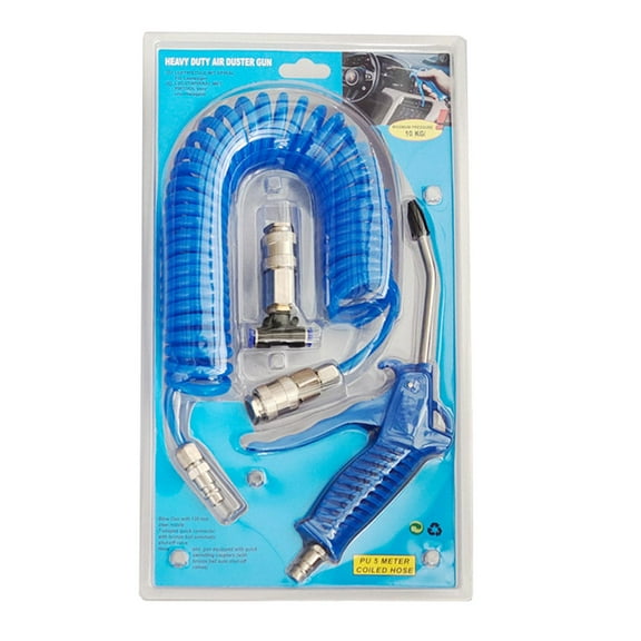 Air Blow Duster Set Air Duster Cleaning Nozzle Tool Professional Easy to Use Dust Removal for Truck Air Compressor Heavy Duty 4x6mm