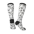 thumbnail image 4 of Haiem Retro Rooster Socks, Funny Novelty Crazy Design Cotton Socks Sports Socks Knee High Socks For Men, Women,1Pairs - Gift For Working Friends, 4 of 9