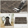 thumbnail image 5 of 6x9 ft Boho Area Rug – Machine Washable Indoor Carpet with Non-Slip Backing, Low Pile Rug for Bedroom, Living Room or Dining Room, 5 of 5