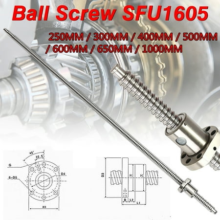 Ball Screw Assembly - 250-1000mm(10
