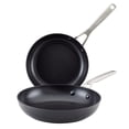 thumbnail image 1 of Juego de sartenes antiadherentes de inducción anodizadas duras KitchenAid, 1 of 9