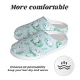 thumbnail image 6 of Picia Rabbit And Dragonfly for Women's Lamb-hug Comfy Fleece House Slippers Memory Foam, Slip-on House Shoes Indoor Outdoor-44/45, 6 of 7