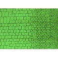 thumbnail image 1 of Ahgly Company Indoor Rectangle Solid Green Modern Area Rugs, 7' x 10', 1 of 4