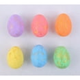 thumbnail image 3 of dajkiuy 18Pcs Foam Easter Egg Decoration Fake Eggs Artificial Foam Bird Eggs DIY Crafts for Easter Party Home Decor Wedding Photography Prop Mixed Color 1x1.6 inch, 3 of 4