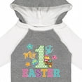 thumbnail image 4 of Inktastic My 1st Easter Boys or Girls Long Sleeve Baby Bodysuit, 4 of 5