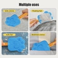 thumbnail image 7 of onlyliua Pet Deshedding Massage Brush Dual-Sided Grooming Tool With Silicone Massage Nubs And Stainless Pins Self-Cleaning One-Click Release For Long Or Short Hair Dogs And Cats Fur Remover Grooming, 7 of 7
