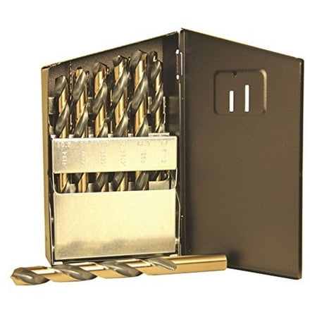 UPC: 0050728586607 | Norseman 58660 SP-25M 643-UB 135deg Split Mag Super Prem Jobber Drill Set 25PC