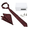 thumbnail image 2 of Men Neckties,6 Pcs Men Ties Mens Ties Men Ties Set Extended Durability, 2 of 9