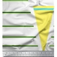 thumbnail image 3 of Soimoi Polyester Crepe Fabric Triangle & Stripe Panel Fabric Prints by Yard 52 Inch Wide, 3 of 3