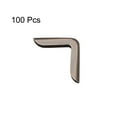 thumbnail image 3 of Unique Bargains Metal Book Corner Protectors Edge Cover Guard 15 x 15 x 3mm Bronze Tone 100Pcs, 3 of 4
