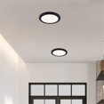 thumbnail image 4 of Westinghouse  Lighting 12 Inch 22 Watt Dimmable LED Indoor Flush Mount Fixture with Color Temperature Selection - 12 Inch Black, 4 of 5