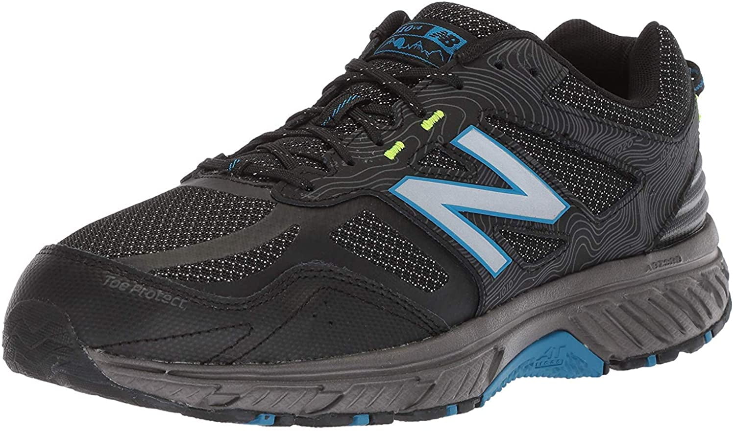 black reflective new balance