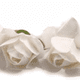 thumbnail image 3 of Corona floral Corona de pelo con diadema de flores rosas, 3 of 5