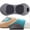 Grey, variant on Smooth Triple Spine Fusion Massager,With Heat, Vibration & Traction,Sciatica Pain Relief Devices,Sciatica Pain Relief Pillow,Sciatica Pain Relief Massage Tool,For Home, Office Chair, Bed, Sofa