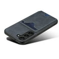 thumbnail image 5 of PU Leather Case for Samsung Galaxy S24 Plus with Card Slot Holder Magnetic Phone Case, Slim Thin Fit Kikcstand Bracket Soft Silicone Shockproof Protective Cover for Samsung Galaxy S24 Plus, Gray, 5 of 7