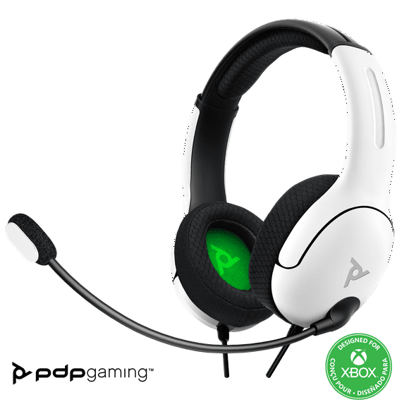 PDP AIRLITE Wired Headset: White - Xbox Series X|S, Xbox One, & Windows 10/11, PDP AIRLITE W HS: White