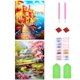 thumbnail image 1 of 2 Piezas 5D DIY Taladro Diamante Pintura Conjunto Mar Y Del, 1 of 9