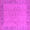 thumbnail image 1 of Ahgly Company Indoor Square Oriental Pink Traditional Area Rugs, 6' Square, 1 of 4