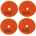 thumbnail image 2 of BTOER Pack Of Four 2Inch Wet Dry Polishing Pads Optimized For Fast Results On Marble For Granite Quartzite Surfaces, 2 of 6