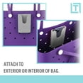 thumbnail image 5 of Phone Holder Compatible with Bogg Bag - Universal and Made of Silicone (Grey) - Bogg Bag Accessories, 5 of 7