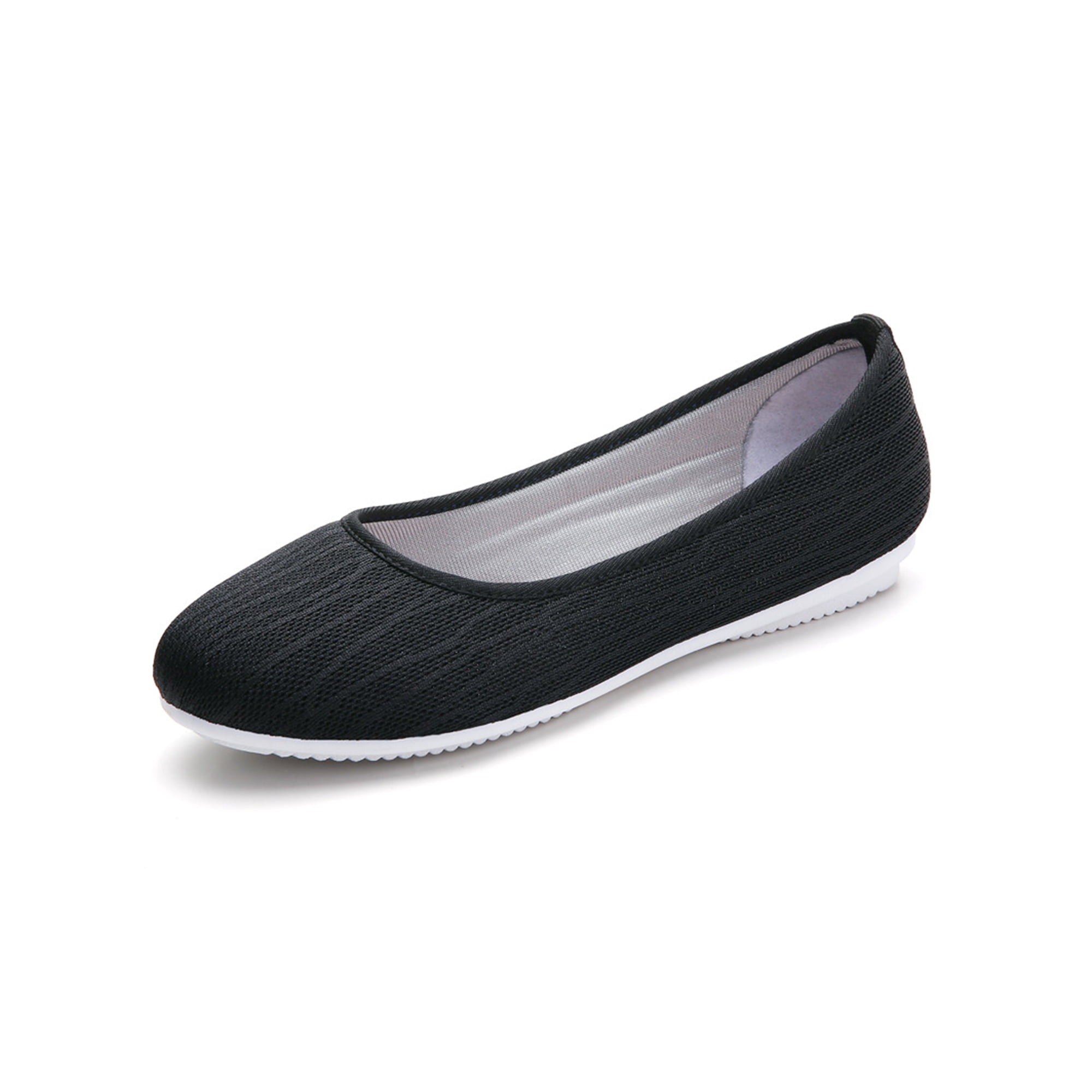 Black flats size 10 wide outlet