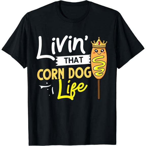 Corn Dog Korean Mini Cheese Vegan T-Shirt
