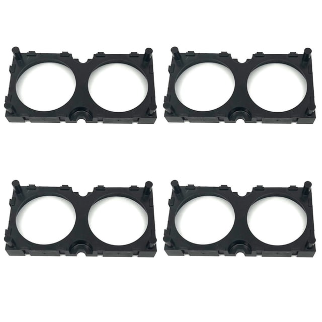 4Pcs 46160 Battery Holder Safety Anti Vibration Holder Bracket Li-Ion Cell Holder Cylindrical Plastic Case