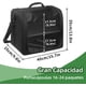 thumbnail image 2 of Organizador de Gorras de Béisbol, Bolsa de Almacenamiento Portátil, Negro, con Correa para Hombro, 2 of 4