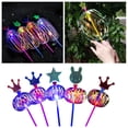 thumbnail image 1 of BotaniNest 1pc Random Style Rainbow Twirler Rainbow Twirler Stick Rainbow Stick Party Wand Twirl Swirl And Variable Twirler Stick Rave Toys For Party Festivals And Funny Attractive Night, 1 of 7