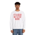 thumbnail image 5 of Hockey Player Sweatshirt Gifts Crew Neck Shirt Long Sleeve Unisex, 5 of 7
