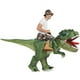 thumbnail image 1 of Disfraz Inflable de Dinosaurio Montando un T Rex en el Aire de One Casa, 1 of 3