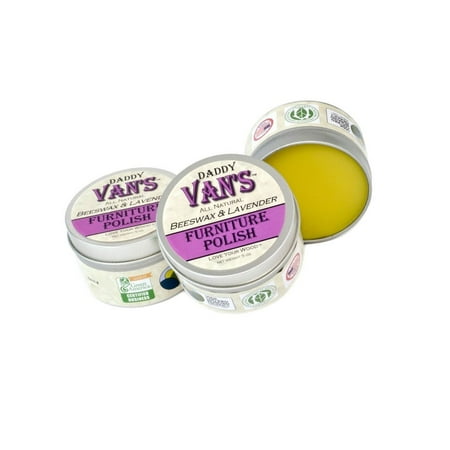 Daddy Van's All Natural Beeswax & Lavender Furniture Polish -