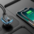 thumbnail image 1 of Dual USB Charger BT 5.0 Car FM Transmitter MP3 Music Player TF Card/U Disk with LED Screen Wireless Radio Transmitter Modulator, 1 of 5