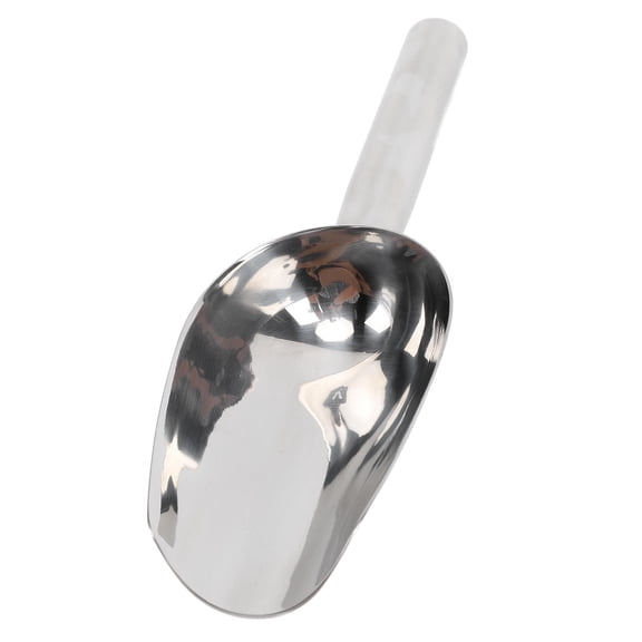 YAHHU Premium Thickened Stainless Steel Ice Scoop – Multifunctional Food Pick for Flour, Grain, Tea & Kitchen Use