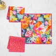 thumbnail image 3 of RITZ Meadows & Dots Microfiber Dish Cloth Set, 6-Piece, Watercolor Floral & Abstract Pattern, 12" x 12", 80% Recycled, 3 of 6