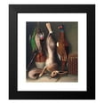 thumbnail image 2 of William Buelow Gould 12x14 Black Modern Framed Museum Art Print Titled - Still Life with Game (circa 1840), 2 of 5