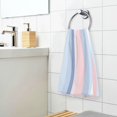 thumbnail image 3 of Yayeee 100% Cotton Hand Towels for Bathroom 16" x 28" Soft Absorbent Kitchen Towel, Abstract Pink, 3 of 7