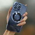 thumbnail image 4 of New Luxury Transparent Magnetic Wireless Charging Phone Case For iPhone 15 14 13 12 11 Pro Max Plus 15Pro Cases, 4 of 4