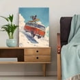 thumbnail image 5 of Qisvanset 12x16 Inch Fiery Sunset Harbor Canvas Print Wall Art, 5 of 5